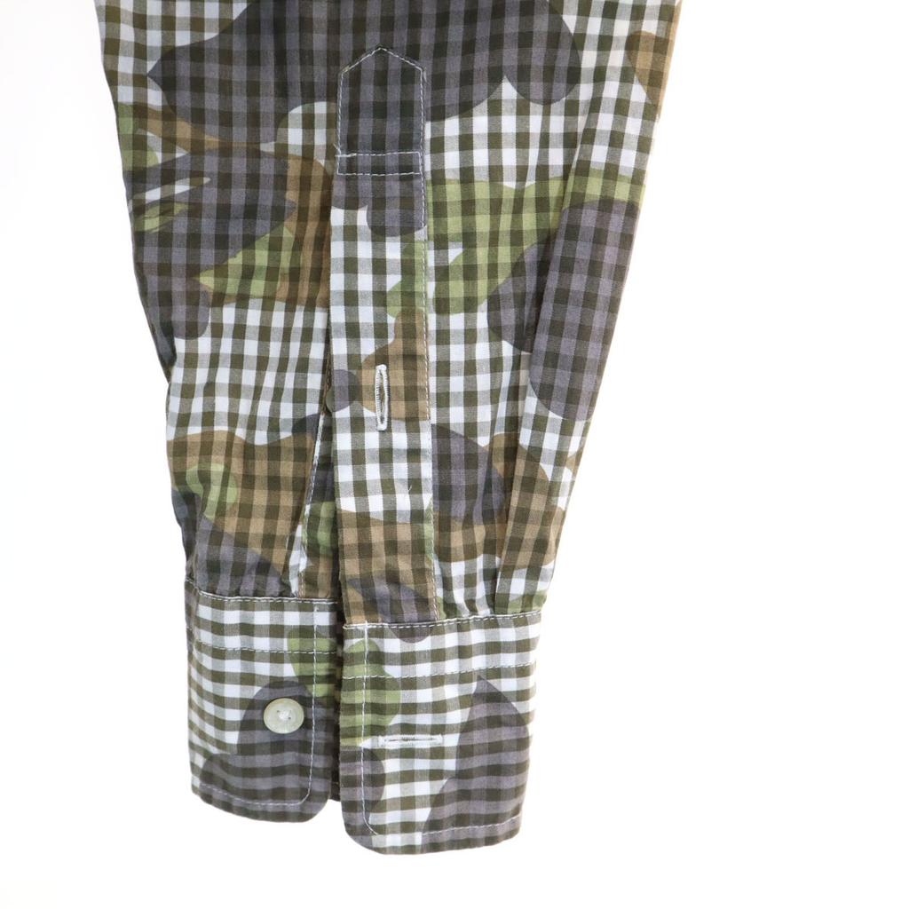 A BATHING APE made in Japan Long sleeve Button down shirt M Gray Men's Used