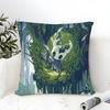 Metroidvania Game H-Hollow Knight Pillow Case Linen Pillow Case Sofa Home Decor Cushion Cover Cushion Cove