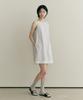 Ost Kaka Color Block Sleeveless Mini Dress Light Gray