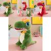 Dinosaur Plush Toy With Multicolor Flames For Kids Play And Comfort