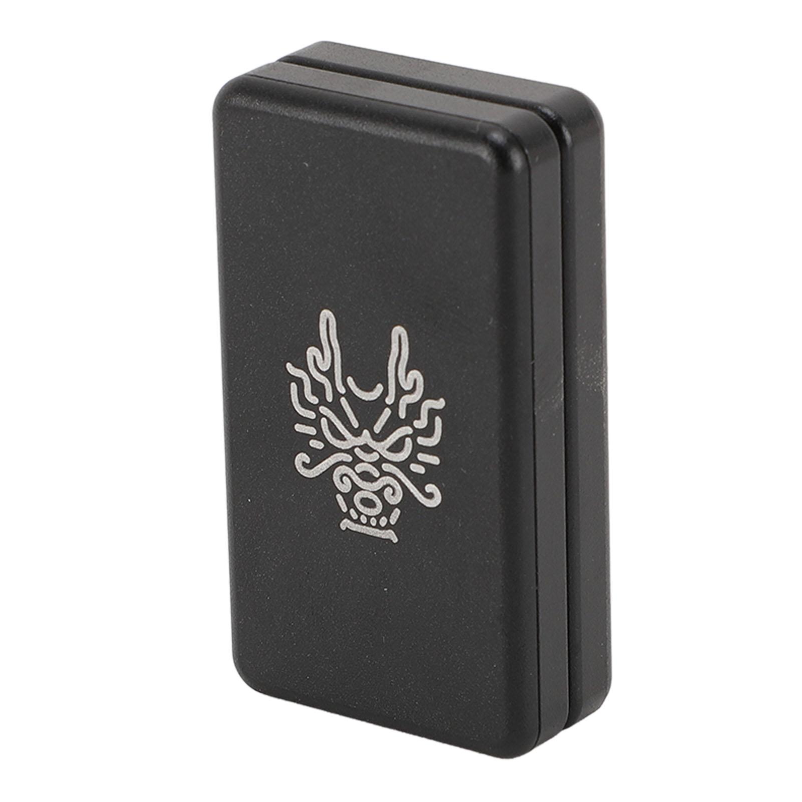 

Metal Push Card Slider Toy Stress Anxiety Relief Aluminum Alloy Meditation Haptic Slider for ADD чёрный