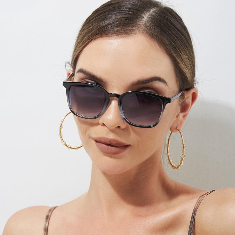 Square Small Sunglasses Women Rectangle Frame Purple Colorful Sun Glasses Female Oculos Y2K Retro Gradient Hip Hop Shades UV400