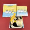 Shuibei Hot-Selling 999 Pure Gold Cartoon Keychain Pendant for Mobile Phones