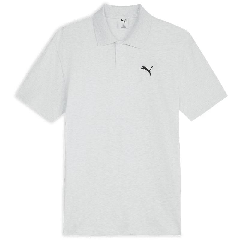PUMA Men s Cotton White Short Sleeve Polo T-Shirt L