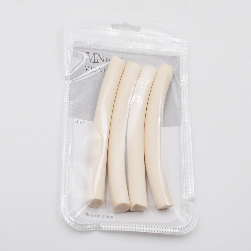 MNFT 1Bag Silicone Clinder Elastic Foam Strips Floating for Fishing Lure DIY Fly Tying White Color Fly Tying Material