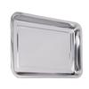 Stainless Steel Small Pet Cooling Bed with Breathable Mesh Pet Cooling Mat Tray for Bunny 40x30cm