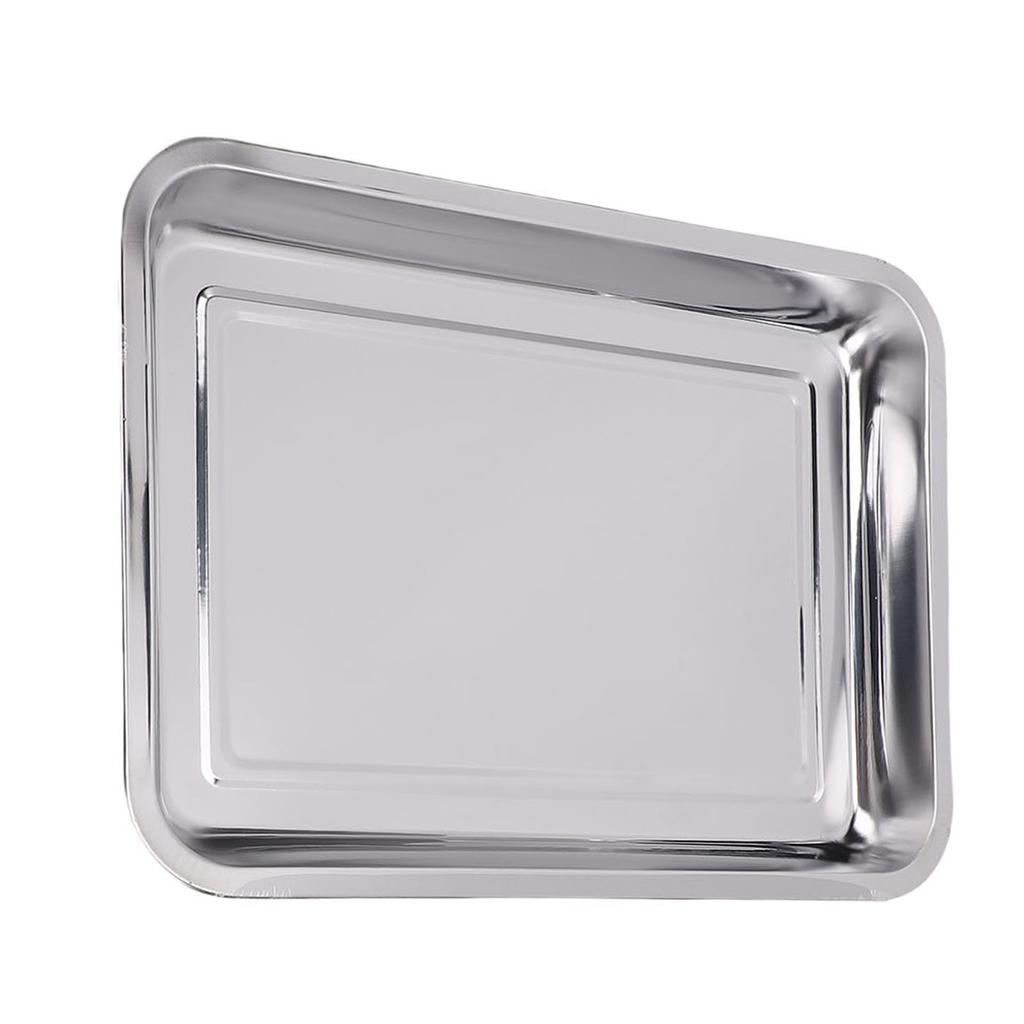 Stainless Steel Small Pet Cooling Bed with Breathable Mesh Pet Cooling Mat Tray for Bunny 40x30cm