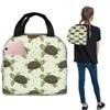 Entzückende Cartoon-Meeresschildkröte Isolierte Lunchtasche für Damen Kinder Auslaufsichere Lebensmittelboxen Thermische Lunchbox Tragetasche