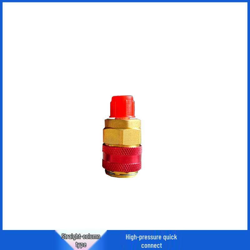 R134a Quick Coupler High/Low Pressure AC Refrigerant Adapter Tool
