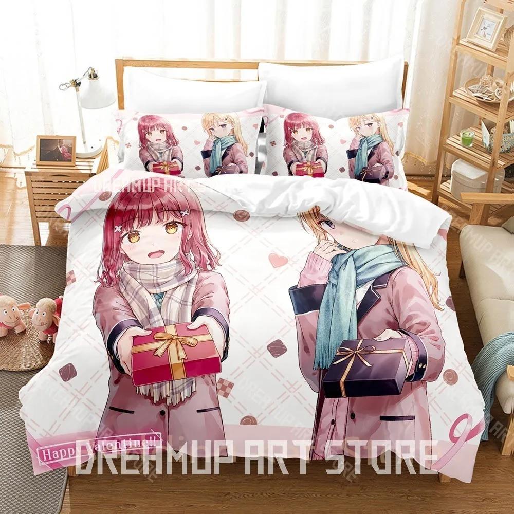3D Print Days with My Stepsister Bedding Set Single Twin Full Queen King Size Bed Set Bedroom Duvetcover Sets Anime Bed Sheet