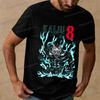 Kaiju No 8 T-Shirt Herren Kafka Hibino T-Shirt Damen Lustig Manga Kaiju No 8 Geschenk Streetwear Grafik T-Shirt Japanisches Anime T-Shirt