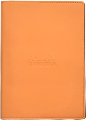 Rhodia Epure Cover Grid Notebook A5 Orange Cf118158