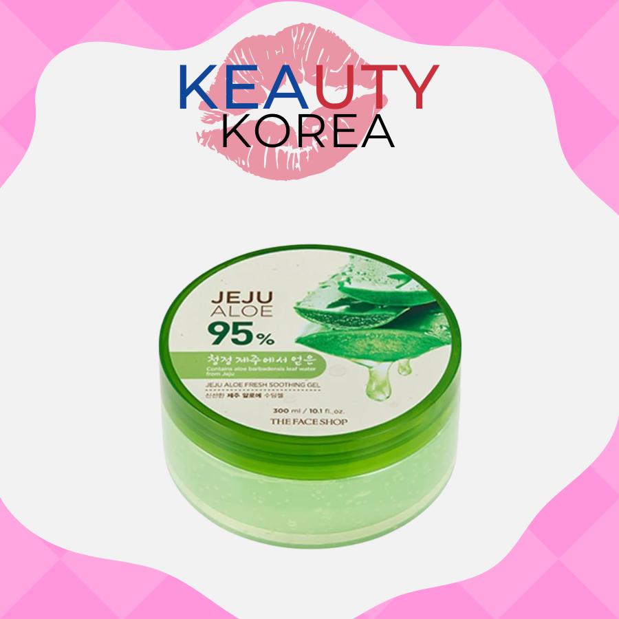 The Face Shop Jeju Aloe Fresh Soothing Gel, 300ml, 1pc