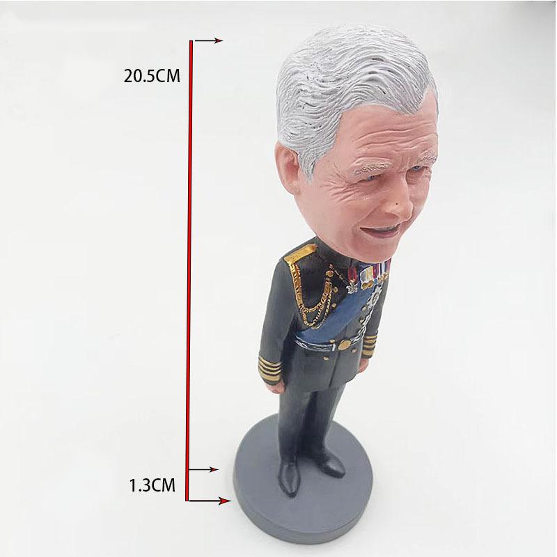 

Король Новой Британии Карл III Фигурка Игрушка Модель Принц Коллекция Подарок