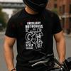Motocross With Rider Full Speed Men's Cotton T-shirt Summer Short Sleeved Casual Round Neck Uni