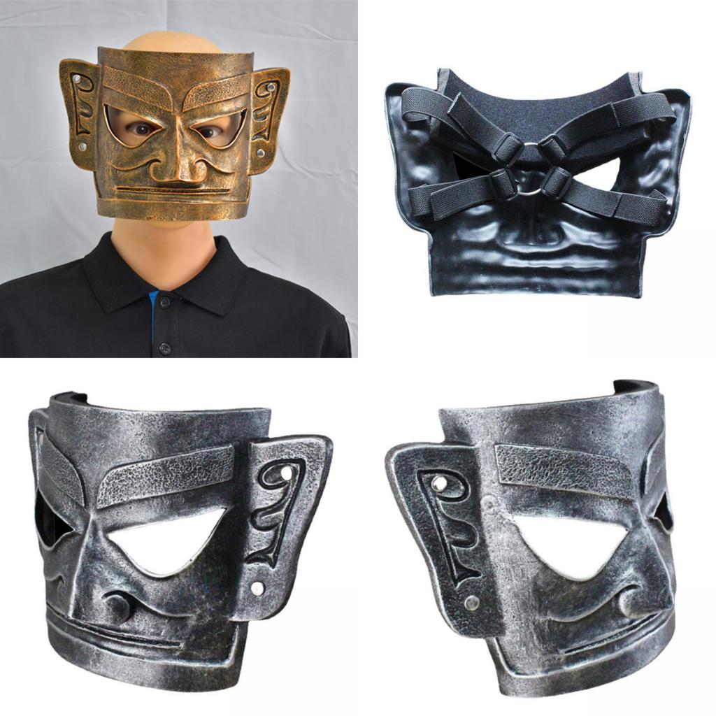 Vintage Style Resin Mask Decorative Face Mask For Retro Costume Parties And Events