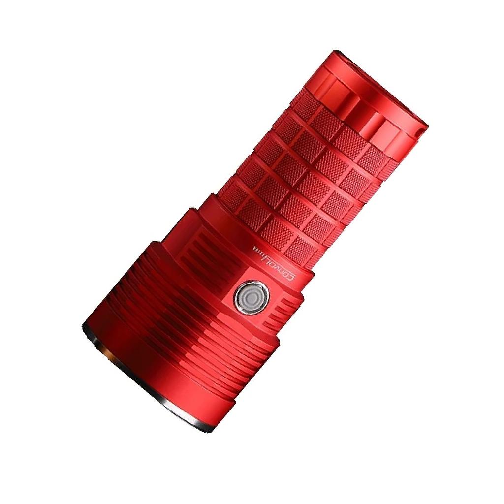 Convoy 4X18A LED Flashlight High Power SBT90.2 5400lm Rechargeable Torch Light by 18650 Battery for Self-defense Camping