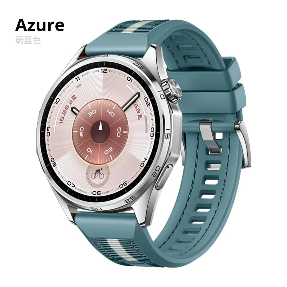 

22 мм Нейлоновый плетеный силиконовый ремешок для Huawei Watch GT6 Pro 46 мм Ремешок Браслет для Huawei GT5/GT4/GT3 46 мм Браслет Ремешок для часов Huawei GT2 46mm