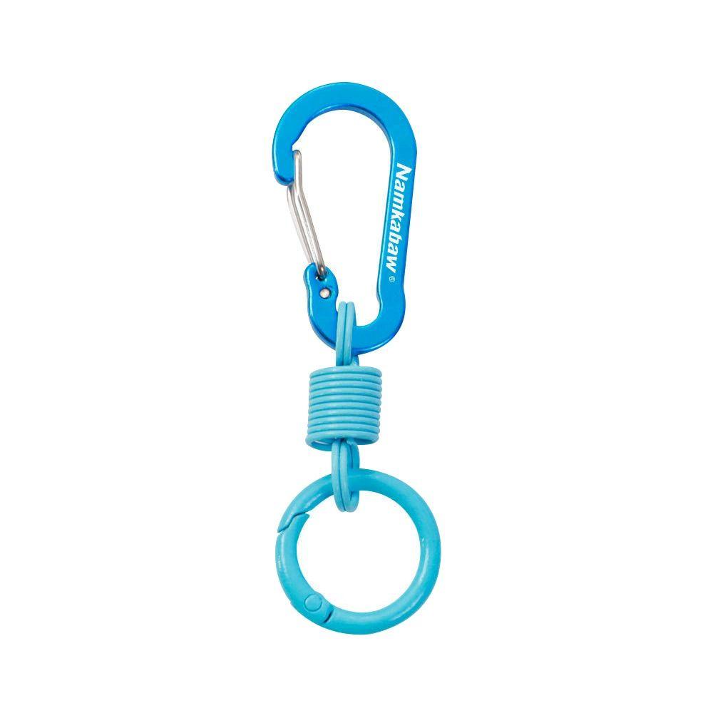 5pcs with Multi-color Spring Hook Key Ring Holder Carabiner For DIY Jewelry Accessories