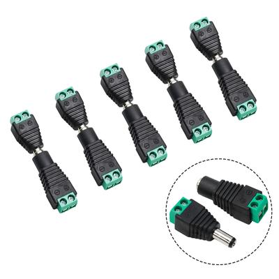 10 Stück 12V DC Stecker Buchse Stromanschluss Adapterstecker Für CCTV Kabelbuchse