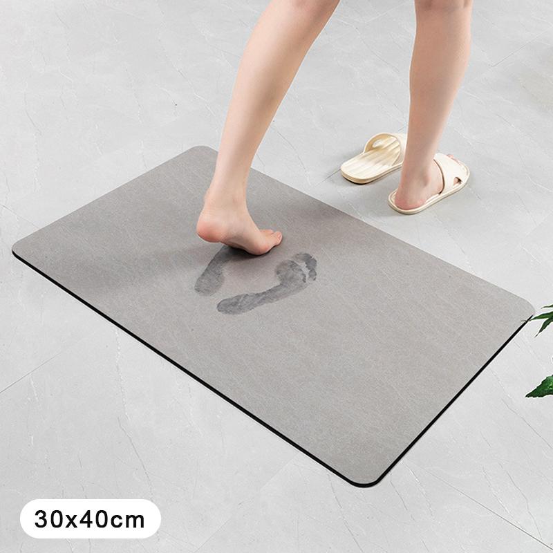 Diatomitová podložka do koupelny Protiskluzová Absorpční Rychleschnoucí podložka z křemeliny