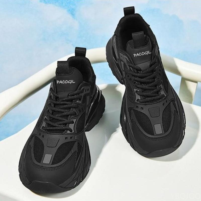Spring new casual comfortable men's shoes fashionable lightweight sports thick soled shoes trendy versatile sneakers