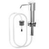 New Portable Soap Dispenser for Kitchen Sink Built in Sink Soap Dispenser Brushed Countertop Soap Dispenser Pump
