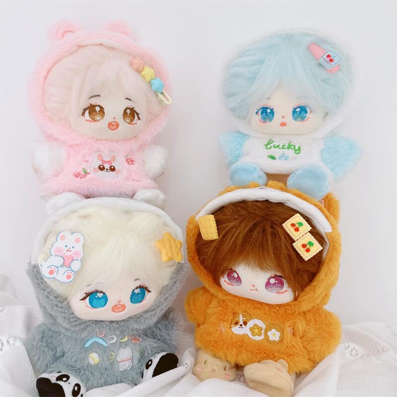 Fluffy Animal Kigurumi [for 20cm] White G.triger G-Trigger Oshi-Nui (Snuggle) [Product]