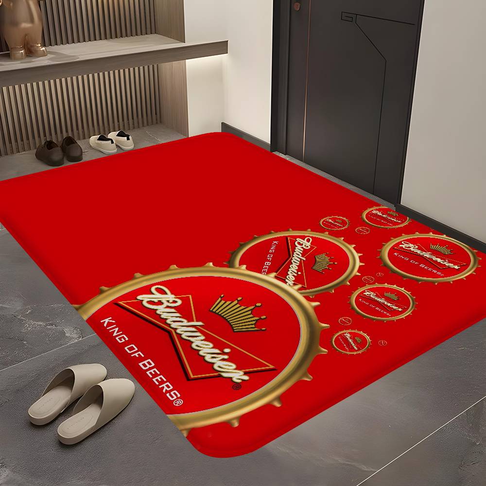 B-Budweisers Kitchen Mat Kids Room Bedroom Decoration Balcony Anti-Slip Doormat Living Room Alfombra