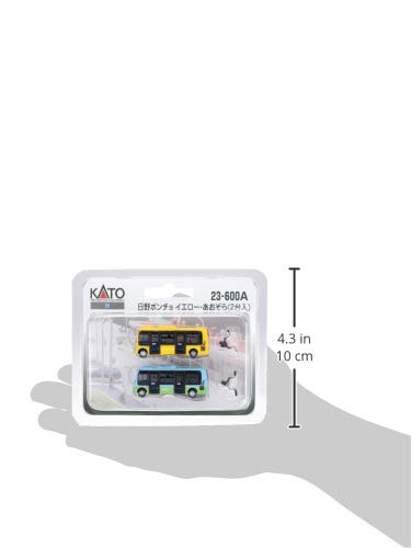 KATO N Gauge Hino Poncho Yellow Blue Sky (2 Units) 23-600A