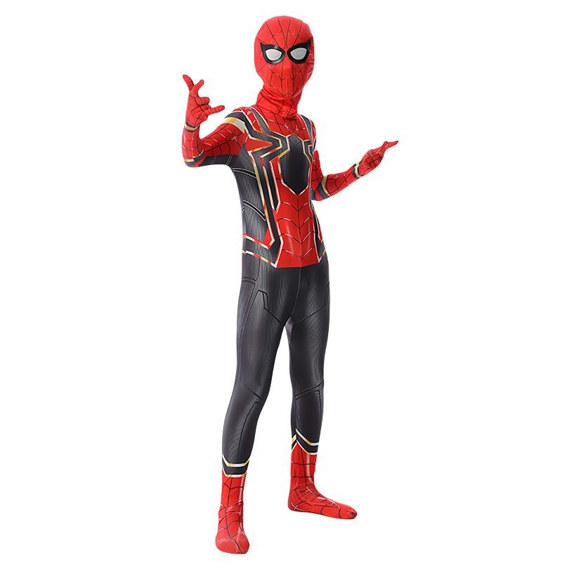 Costume Halloween Spider-Man Bodysuit Kids Miles Costume Heroes Expedition Cos Onesie