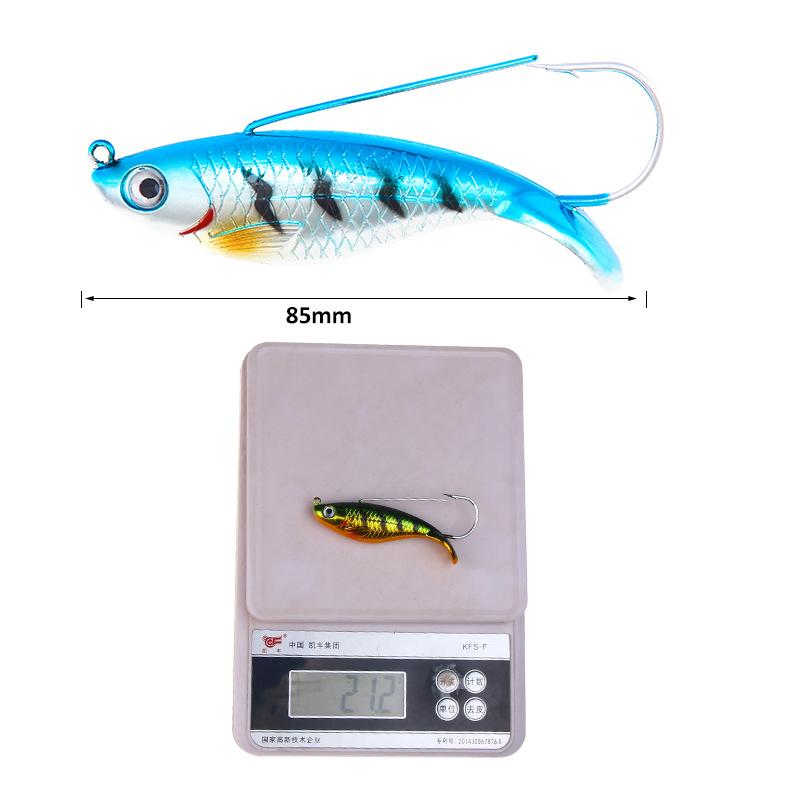 Fishing Single Hook Bait Resembling Bait 8.5cm/21g Lures