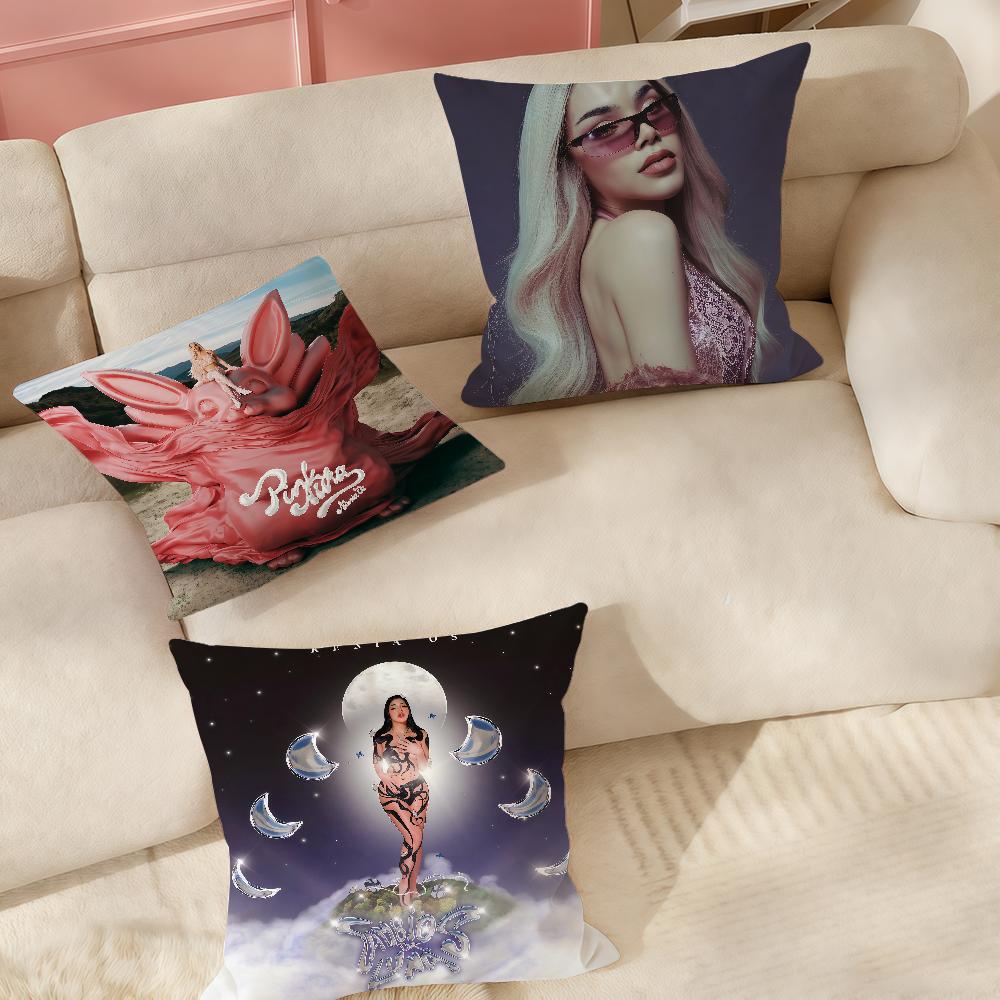 Hot Singer KKenia Os PinkAura Pillow Case Suitable For Bedrooms Living Rooms Cars Home Decoration
