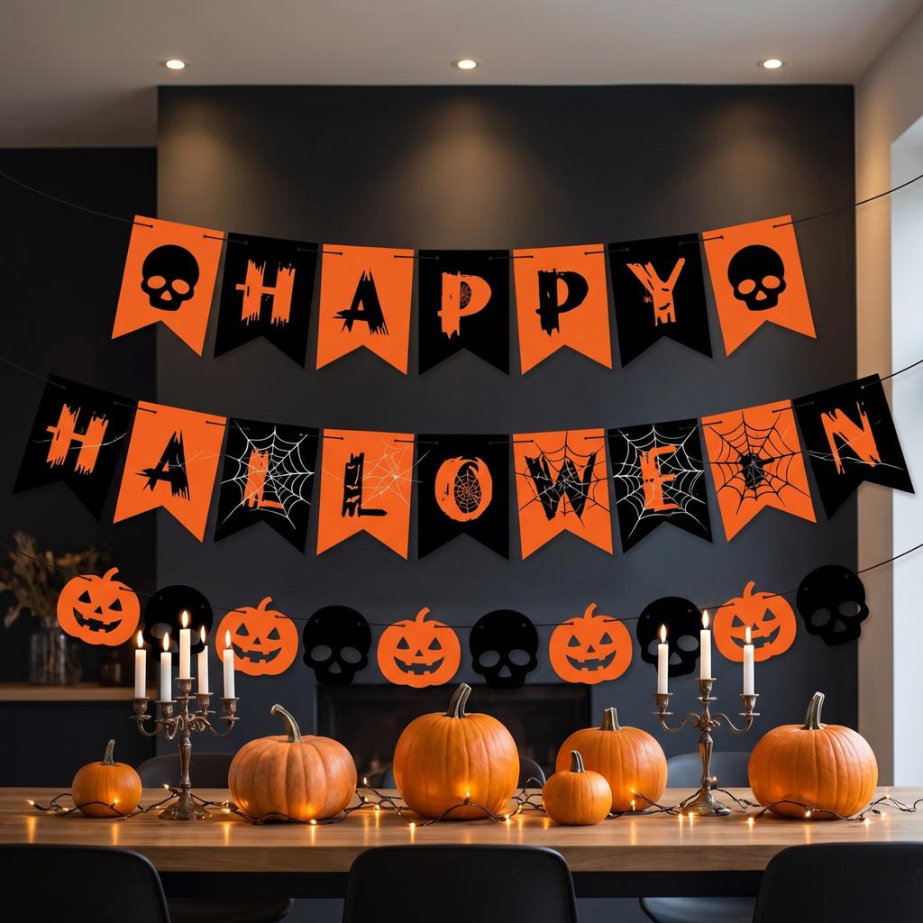 Halloween Fish Tail for House Party Decorations - Themed Scene Setting