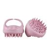 Scalp Brush Massager Sculp Scrubber Brush Wheat Straw Biodegradable Silicone Shampoo Brush Hair Scalp Massager For Hair Growth
