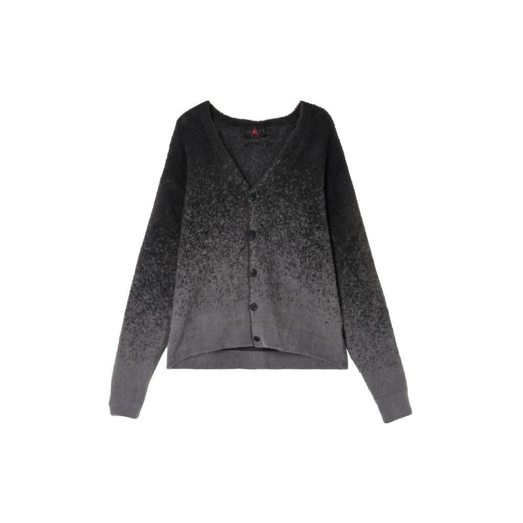 Jordan Casual Soft Comfortable Long Sleeve Knit Top Men tops Dark-Smoke-Gray FV7427-070