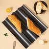 MDNG Non-stick Carbon Steel Baguette Baking Pan Set
