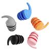 Three Layers Silicone Noise Reduction Earplugs Waterproof Swimming Ear Plug Soft Comfortable Sound Insulation Sleeping Earplugs
