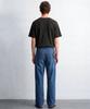 DE GRAND MATIN Waffle Henley-Neck T-Shirt_Black