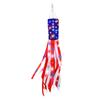 American Flag Windsock 3 Modes Hanging 4th of July Decorations Reusable Independence Day Memorial Day Windsocks for Home Decor