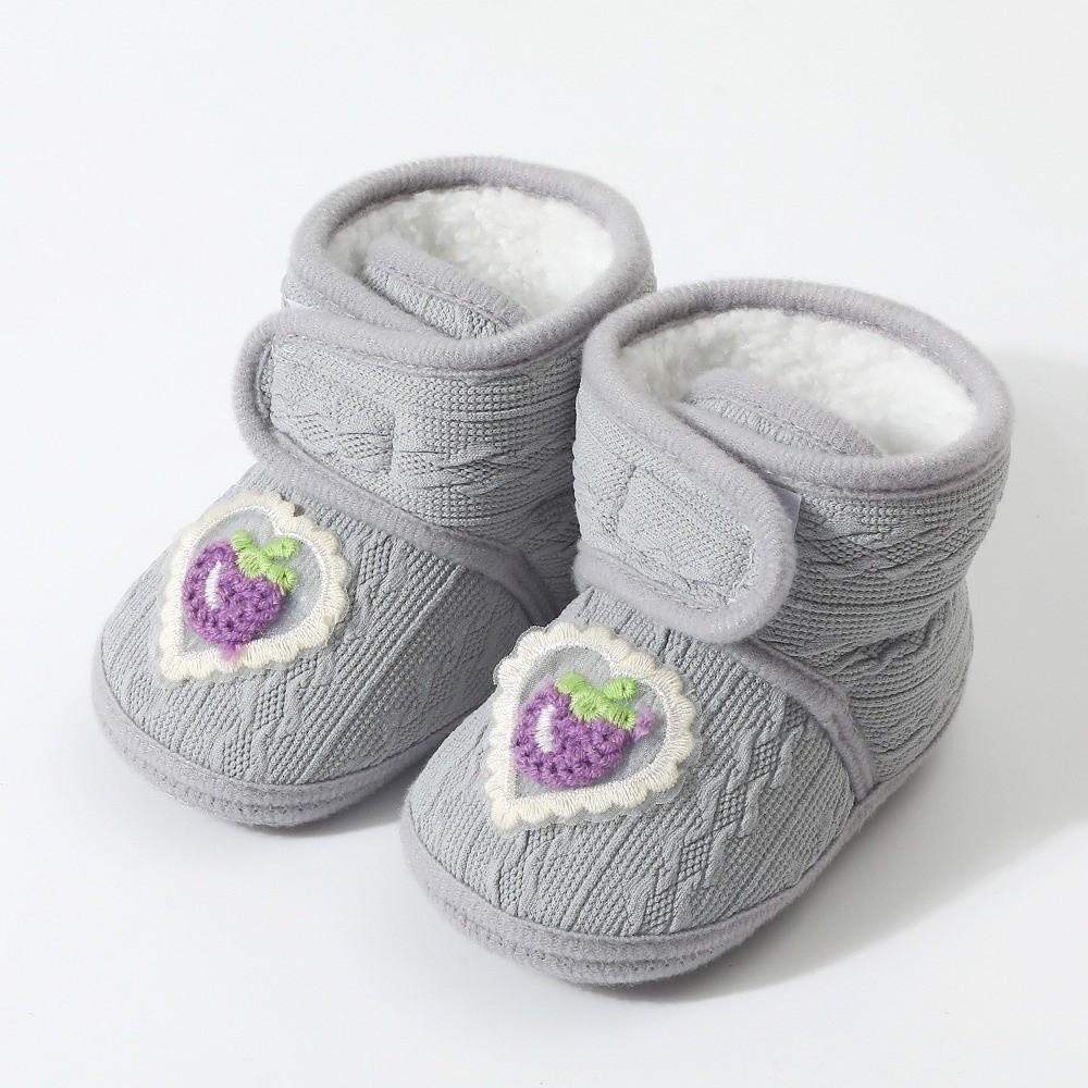 Warm Newborn Baby Shoes Winter Baby Footwear Durable Toddler Snow Boots
