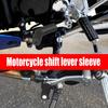 Motorcycle Rubber Shifter Cover, Motorcycle Shift Lever Sleeve - 5X Anti-Slip Soft Rubber Gear