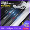 2026 Hot Car Sticker Carbon Fiber Car Door Sill Protection 3D Sticker Car Accessories For Peugeot 206 207 307 3008 2008 308 407 