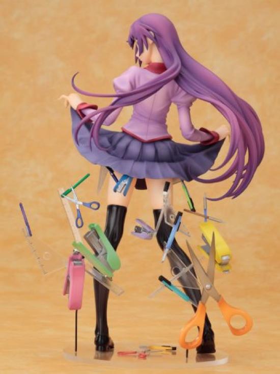 Bakemonogatari - Senjougahara Hitagi (18 scale PVC pre-painted finished product)