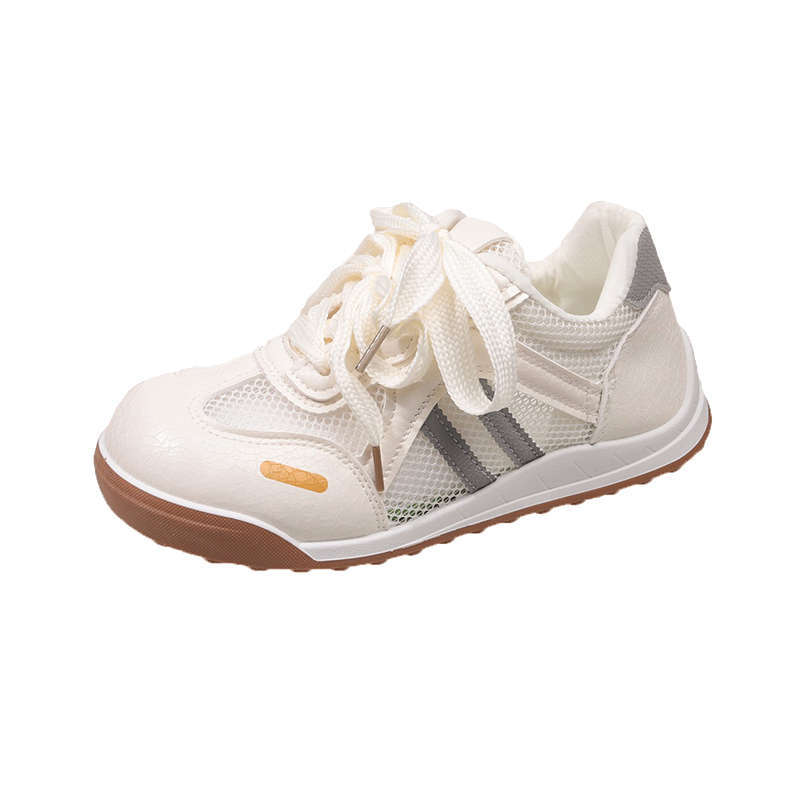 Ugly cute net little white shoes women's moral training 2025 summer new chic niche design thin Forrest Gump sports shoes
