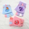 My Little Pony Girls' Winter Flip-Top Half-Finger Cartoon Gloves - Thick, Warm, and Cold-Proof