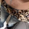 Leopard Print Fur Belts Chic Warm Hip hop Adjustable Accessorie Y2K Aesthetic 2000s Jeans Belt punk Personalized Grunge Belt