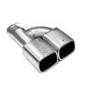 Toyota Noah/Voxy/Esquire 80 Series CHR Dual Outlet Stainless Steel Exhaust Tailpipe