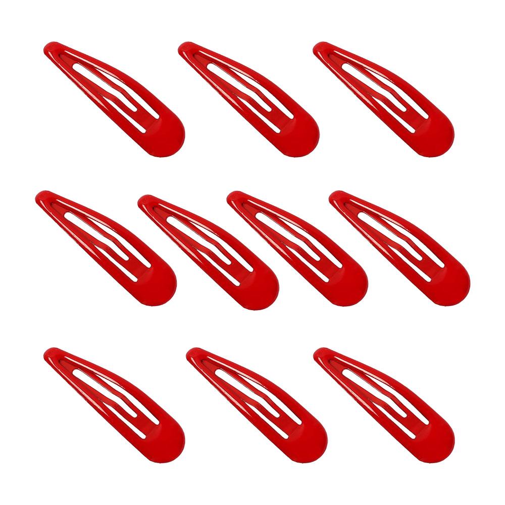 

10 шт./лот Красная звезда Зажим-защелка Заколки-капли для волос для девочки Боковая заколка Женский аксессуар для волос Кавайные BB-зажимы Милые заколки-звездочки Drop-10pcs