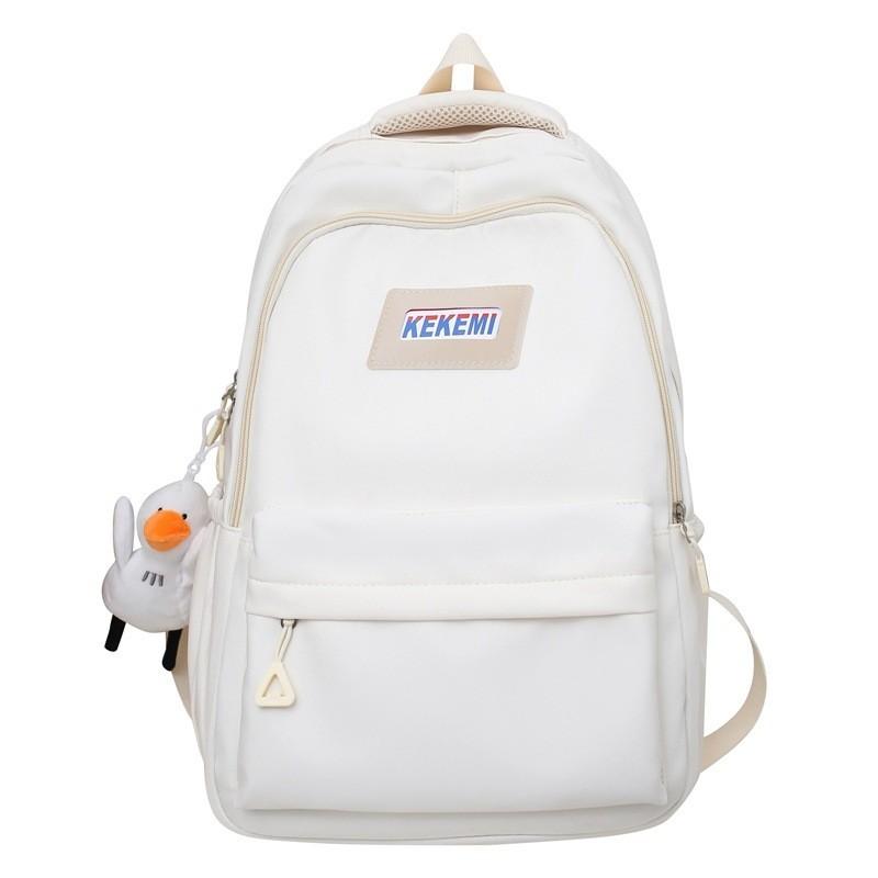 Stylish High School Students Double Shoulder Bag Large Capacity Book Bag Wholesale